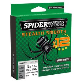 Spiderwire Trança Stealth Smooth 12 150 M 0.150 mm Moss Green