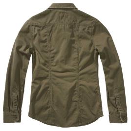 Camisa Manga Comprida Vintage L Olive