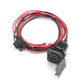 Clarion Marine Dual Porto De Carregamento Usb One Size Black / Red