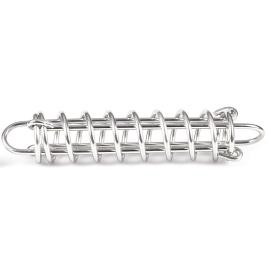 Stainless Steel Mooring Spring 5 x 270 mm Silver