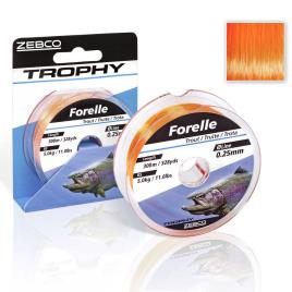 Monofilamento Trophy Trout 300 M 0.220 mm Fluo Orange