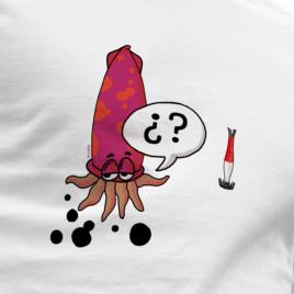 Kruskis Camiseta De Manga Curta Squid 3XL White
