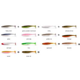 Vinil 4street B-ass Shad 61 Milímetros One Size Flashy Silver