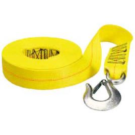 Winch Strap Heavy Duty 6 m Yellow