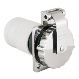 Marinco Easy Lock 63A Stainless Steel Inlet