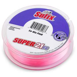 Sufix Fluorocarbono Super 21 150 M 0.400 mm Lo-Vis Pink