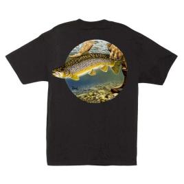 Camiseta De Manga Curta Catch And Release L Black