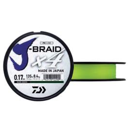 Daiwa J-braid 4 270 M 0.170 mm Yellow