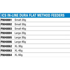 Alimentador De Método Plano S Ics In-line Dura 45 g Camo