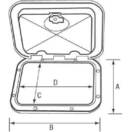 Nuova Rade Top Line 243x607mm One Size Grey