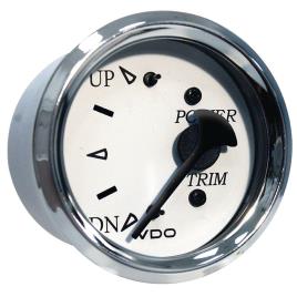 Trim Gauge Honda One Size Chrome / White