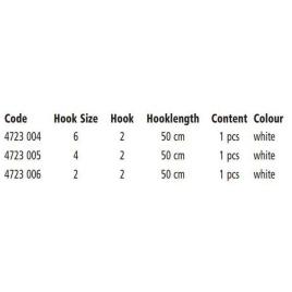 Quantum Fishing Anzol Montado Mr Pike Ghost Release 4 White