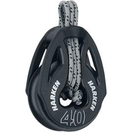 Harken Carbo T2 Block 40 Mm One Size Black