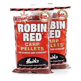 Robin Red Carp Pellets Not Drilled 900g 6 mm Red
