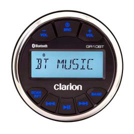 Clarion Marine Gr 10bt Digital Multimedia Digital Multimedia Receptor Com Bluetooth One Size Black