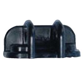 Plastic Lower Hinge With Pin One Size Black