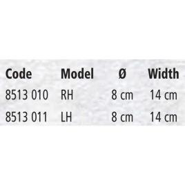 Neoprene Reel Case Left Handed One Size Black