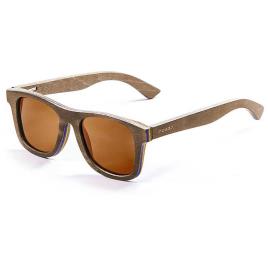 Oculos Escuros Venice Beach Yellow / Smoke New / CAT3 Skate Wood Brown