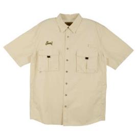 Camisa Manga Curta Bass Short Tech L Beige