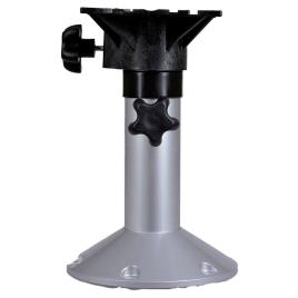Pedestal De Assento De Alumínio Ajustável 340-510 Mm One Size Grey