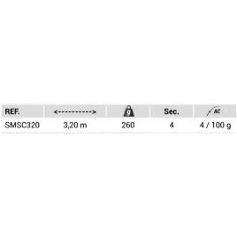Cana Egging Special Calamar 3.20 m Black