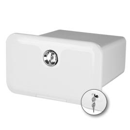 Storage Hatch with Lock White