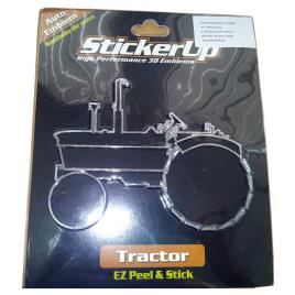 Sticker Tractor One Size Grey