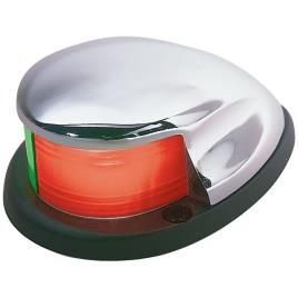 Bi-colour Bow Light Zamak One Size Green / Red