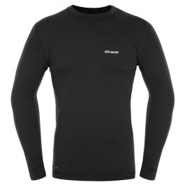 Camiseta De Manga Comprida Termo Active XL Black