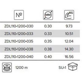Mikado Linha Carpfishing Dreamline Carp 1200 M 0.400 mm Camouflage