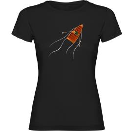 Camiseta De Manga Curta Rowing Boat 2XL Black