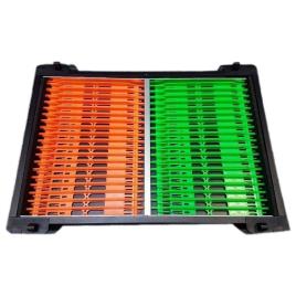 Pole Winder 30 Units With Tray&adhesive Tapes One Size Green / Orange