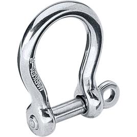 Bow Shackle 6 Mm One Size Silver