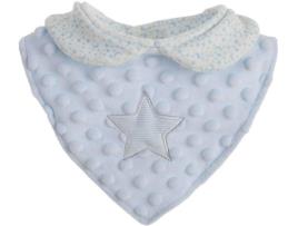 Babete  com Estrelinhas (Azul - 20 cm)