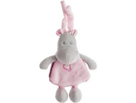Livro  Hippo (Rosa - 22 cm)