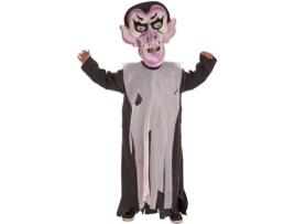 Fato Unisexo  Vampiro Cabeçudo (Tam: 11 a 13 anos)