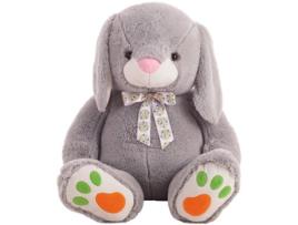 Peluche DISFRAZZES Coelho com Laço (Cinzento - 130 cm)