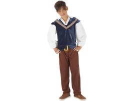Fato de Menino DISFRAZZES Camponês Medieval (Tam: 5 a 7 Anos)