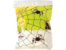 Decorações de Halloween  Teia de Aranha Brilhante na Escuridão (57 gr)