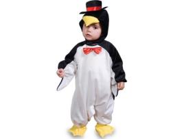 Fato de Bebé  Pinguim Com Chapéu (Tam: 1 a 2 anos)