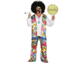 Fato de Homem  Hippie Floreado (Tam: M)