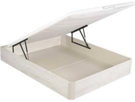 Canapé  Dobrável (Cinzento - Madeira - 80x200cm)