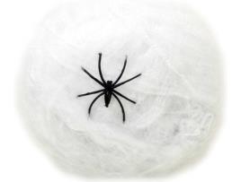 Decorações de Halloween  Teia de Aranha com Aranha (20 gr)