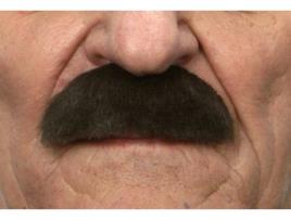 Bigode  Polícia (Tam: Tamanho Único)