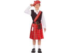 Fato de Menino DISFRAZZES Escocês (Tam: 5 a 6 anos)