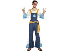Fato de Homem  Hippie Flor (Tam: XL)