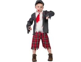 Fato de Menino  Colegial Zombie (Tam: 10 a 12 Anos)