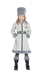 Fato de Menina  Espía Russa (Tam: 5 a 6 anos)