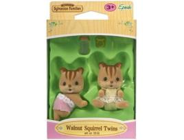 Peluche EPOCH D´ENFANCE Sylvanian Walnut Squirrel Twins