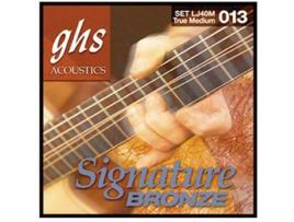 Jogo de Cordas Guitarra Acústica GHS LJ-20X (Calibre: Extra Light 011G-LJ50)